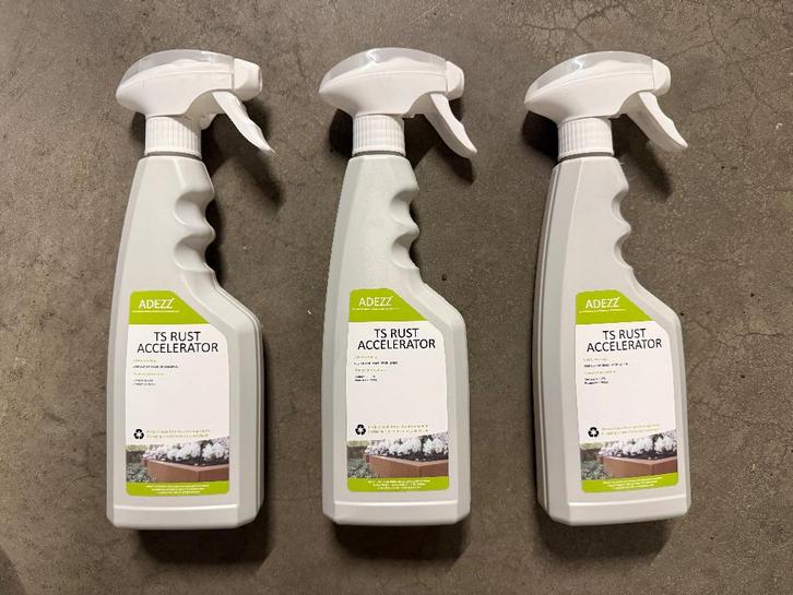 Adezz Roestversneller Cortenstaal 3x, Tuin en Terras, Overige Tuin en Terras, Ophalen