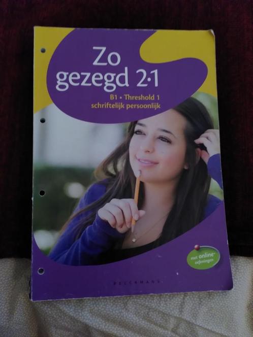 Go gezegd 2.1 schriftelijk, Boeken, Taal | Overige Talen, Gelezen, Ophalen