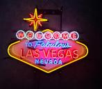 Welcome to fabulous Las Vegas neon licht reclame decoratie, Verzamelen, Ophalen of Verzenden, Nieuw, Lichtbak of (neon) lamp