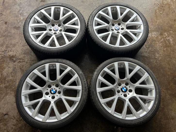 5x120 20 inch BMW 5 Serie F10 F11 Velgen + Winterbanden, Auto-onderdelen, Overige Auto-onderdelen, BMW, Ophalen