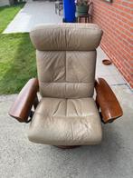 Stressless relax, Huis en Inrichting, Fauteuils, Ophalen, Gebruikt, Hout, 75 tot 100 cm