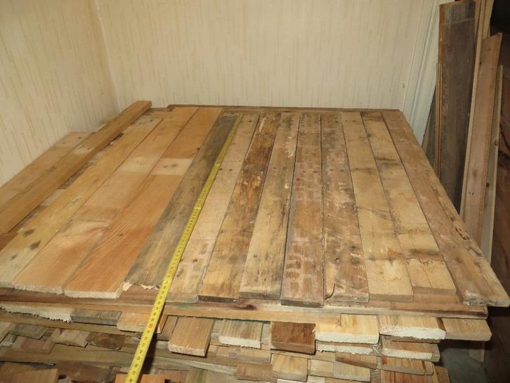 lot recuperatie planken, Doe-het-zelf en Bouw, Hout en Planken, Ophalen
