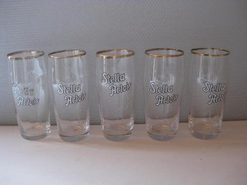 Verre à bière Stella Artois 50 cl avec lettres W/Z - Boerke., Collections, Verres & Petits Verres, Comme neuf, Verre à bière, Enlèvement ou Envoi