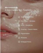 Gezichtsverzorging/microneedling behandeling, Visagie