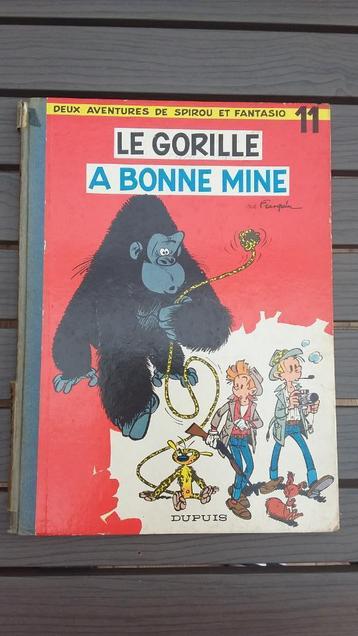 SPIROU ET FANTASIO LE GORILLE A BONNE MINE EO 1959 FRANQUIN