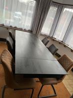 Table ceramique Henders&Hazel + 6 chaises, Huis en Inrichting, Ophalen, Zo goed als nieuw