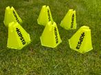 6 voetbal kegels, Sport en Fitness, Voetbal, Ophalen of Verzenden, Gebruikt, Overige typen