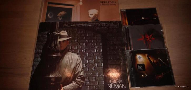 Gary Numan vinyl +cd, Cd's en Dvd's, Vinyl | Pop, Zo goed als nieuw, Ophalen
