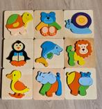 Houten puzzels, 2 à 4 ans, Comme neuf, Enlèvement, Moins de 10 pièces