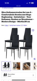 8 eetkamer stoelen, Huis en Inrichting, Ophalen, Zo goed als nieuw