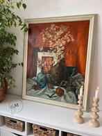 Schilderij Stilleven - olieverf op doek - Fr. de Koninck, Antiek en Kunst, Ophalen