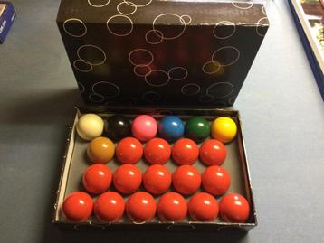 Billes de Snooker, Sport en Fitness, Biljarten en Poolen, Ophalen, Nieuw, Snookertafel