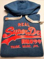 SUPERDRY hoodie,als nieuw maat SMALL, Comme neuf, Bleu, Taille 46 (S) ou plus petite, Enlèvement ou Envoi