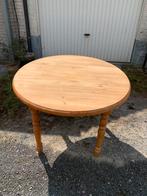 Grenen tafel, Huis en Inrichting, Ophalen, Gebruikt, Rond, 50 tot 100 cm