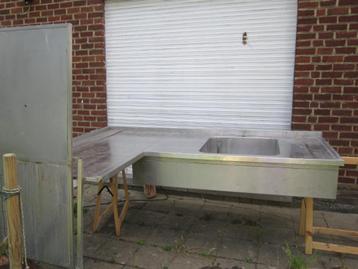 inox wasbak industrieel beschikbaar voor biedingen