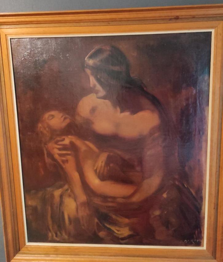 Dirk Ocker (Amsterdam 1882 - 1958 Plasmolen), Antiek en Kunst, Kunst | Schilderijen | Klassiek, Ophalen