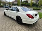 MB S550L AMG 2016 w222 80.000km euro 6b VOLLEDIGE OPTIE, Auto's, Mercedes-Benz, Wit, Bruin, 5 deurs, Particulier