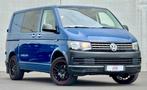 Volkswagen Transporter T6.1 Business - Dubbel cabine 5pl, Auto's, Volkswagen, Monovolume, 4 cilinders, Blauw, Bedrijf