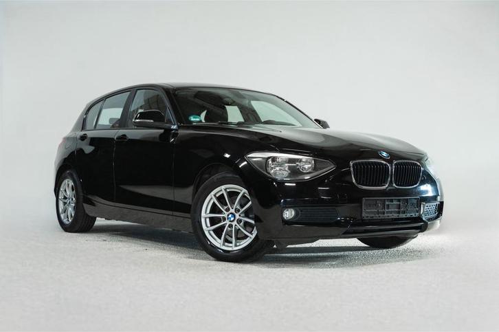 BMW 1-serie 116i Benzine 2012 Zwart, Auto's, BMW, Bedrijf, Te koop, 1 Reeks, Airconditioning, Benzine, Euro 5, 5 deurs, Handgeschakeld
