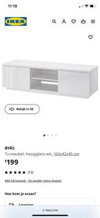 Tv kast ikea 75eur, Huis en Inrichting, Kasten |Televisiemeubels, Ophalen of Verzenden