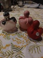 3 flacons de parfum vides Nina Ricci, Collections, Utilisé, Bouteille de parfum