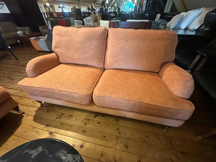 Canapés anglais Parker Knoll récemment rembourrés., Maison & Meubles, Canapés | Salons, Comme neuf, Banc droit, Deux personnes