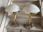 Vintage tafellampen lustrerie de knudt 2 stuks, Antiek en Kunst, Ophalen