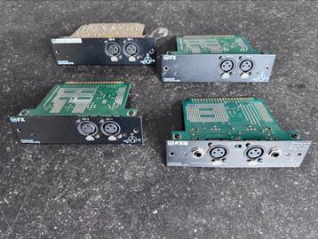 Crown-Amcron Sono-versterkerkaarten (P.I.P. CLP + FXQ + FX) beschikbaar voor biedingen