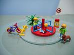 Playmobil - Kinderen met draaimolen, Kinderen en Baby's, Speelgoed | Playmobil, Ophalen of Verzenden, Zo goed als nieuw, Los Playmobil