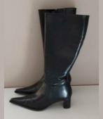 Prachtige leren laarzen Jamie Philips Paris 39, Kleding | Dames, Hoge laarzen, Jamie Philips Paris, Zwart, Ophalen of Verzenden