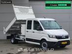 MAN TGE 5.120 Open Laadbak met Kist Dubbel Cabine Dubbelluch, Auto's, Stof, Gebruikt, Euro 6, 4 cilinders