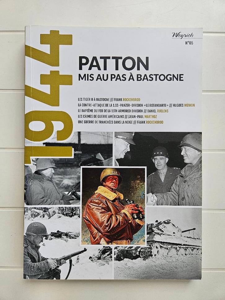 1944 Patton, mis au pas à Bastogne, Livres, Guerre & Militaire, Utilisé, Général, Deuxième Guerre mondiale, Enlèvement ou Envoi
