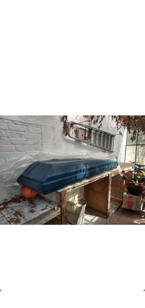 Te koop Dakkoffer / skibox jetbag Kofferbak, Auto diversen, Dakkoffers, Gebruikt, Ophalen