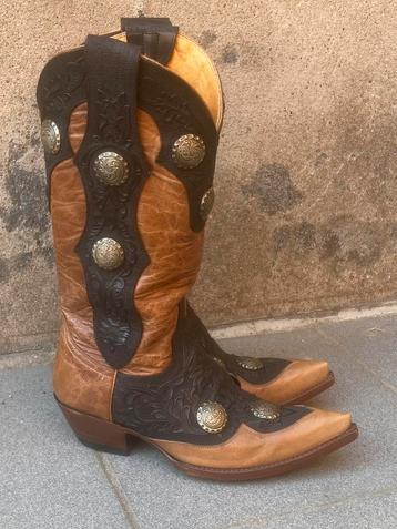 OLD GRINGO western boots handgemaakt (38,5) beschikbaar voor biedingen