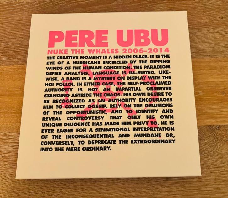 PERE UBU - NUKE THE WHALES (2006-2014), Cd's en Dvd's, Vinyl | Rock, Zo goed als nieuw, Alternative, 12 inch, Ophalen of Verzenden