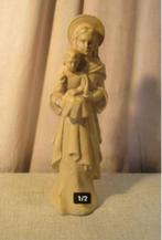 Statue ancienne de la Vierge Marie avec Jésus - 32 cm, Antiquités & Art, Antiquités | Objets religieux, Enlèvement ou Envoi