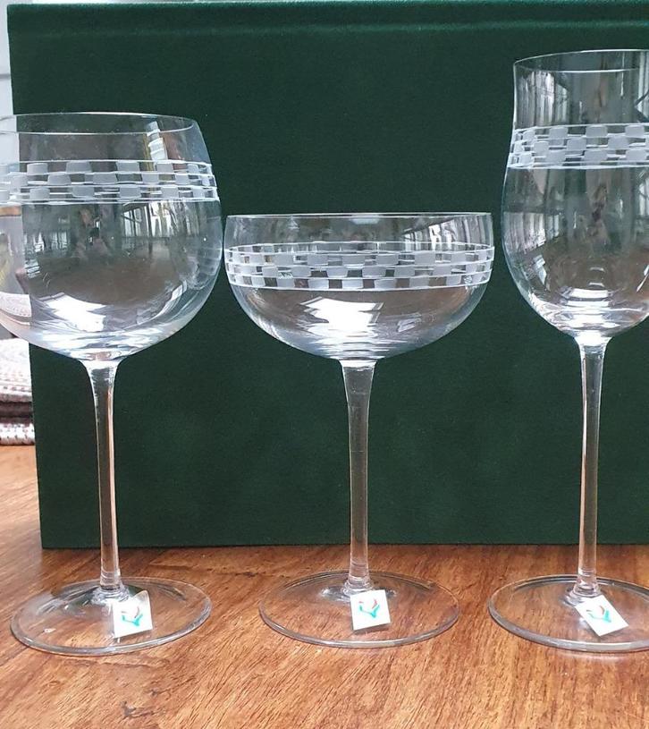 Ensemble de verres Gallo Design Villeroy & Boch Années 90', Antiek en Kunst, Antiek | Servies los, Ophalen