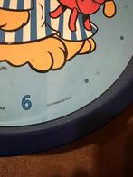 Garfield vintage wandklok, Colombine Belgium, Ophalen of Verzenden, Garfield, Gebruikt, Gebruiksvoorwerp