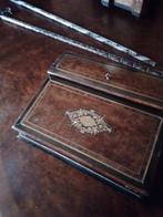 Schrijfdoos,  periode Napoleon III, Ophalen