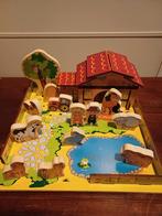 Boerderij bouwset houten figuren, Ophalen of Verzenden, Puzzelen
