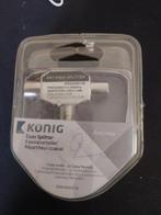 --COAX-adapter - Splitter 1 mannelijk naar 2 vrouwelijk - Ni, Audio, Tv en Foto, Audiokabels en Televisiekabels, Ophalen, Nieuw