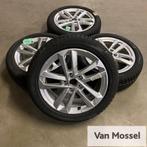 Audi A3 Bridgestone Blizzak LM005 205/50/R17 93H, Gebruikt, Banden en Velgen, 17 inch, Personenwagen