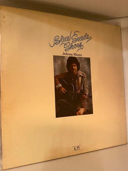 Johnny Rivers – Blue Suede Shoes - France 1973, CD & DVD, Vinyles | Country & Western, Utilisé