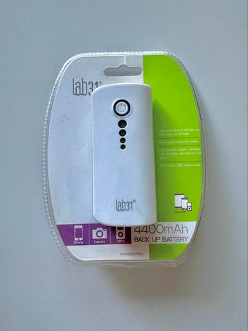 Lab31 powerbank - 4400mAh battery beschikbaar voor biedingen