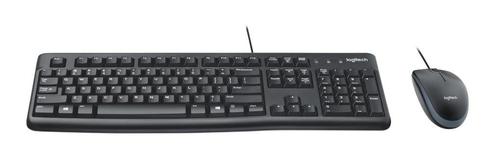 Logitech MK120 Toetsenbord en Muis AZERTY NIEUW, Computers en Software, Toetsenborden, Nieuw, Azerty, Bedraad, Ergonomisch, Toetsenbord en muis-set
