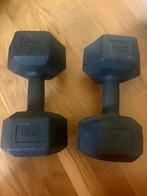 NEUF 2 halteres de 5kg, Sport en Fitness, Ophalen, Zo goed als nieuw, Kettlebell