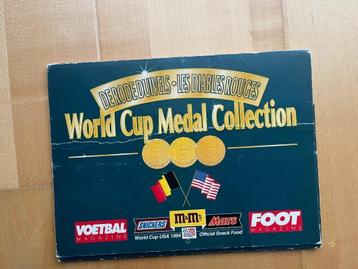 De rode duivels: World/cup medal collection -1994 beschikbaar voor biedingen