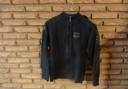 (2) -gilet garçon t.10 ans noir, Kinderen en Baby's, Kinderkleding | Maat 140, Zo goed als nieuw, Jongen, Trui of Vest, Ophalen of Verzenden