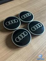 ORIGINELE Audi Sport naafkap naafdop set zwart, Verzenden, Gebruikt