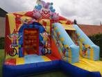 Verhuur springkasteel Clown met glijbaan, Verzenden